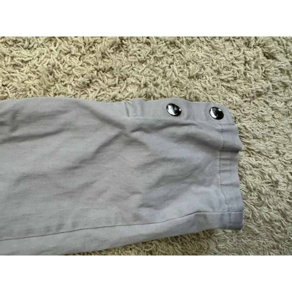 Hood Couture Mens Pull On Gray Cargo Pants Size XS Grunge Streetwear Hip Hop Y2K - Picture 11 of 13